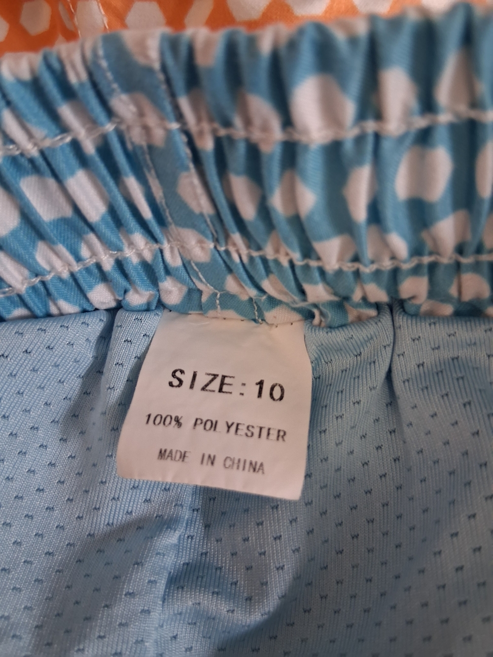 Cat & Jack Boys Swim Trunks Lot - Navy, Coral & Orange-Blue Gradient - Picture 10 of 10